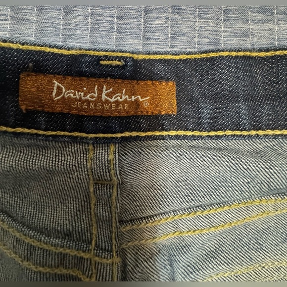 DAVID KAHN DENIM SEMI FLARE BOOTCUT JEANS - Picture 6 of 11